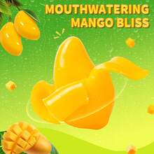 AMOS Peelerz Mango Gummy Candy 3oz Bag Peelable Fruit-Shaped Candy Fun Peeling Gummy Snack Made With Real Juice - 芒果 - 查看 3