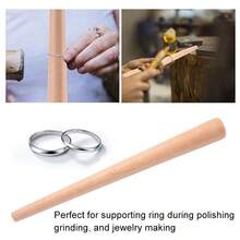 2件套戒指模具工具，经济实用，珠宝制作工具，用于调整戒指尺寸，DIY珠宝工具 - 彩色 - 查看 8