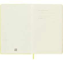 Moleskine - Cuaderno clásico, tapa dura, grande (13 x 21 cm), liso/blanco, verde mirto, 240 páginas(Liso Blanco) - Multicolor - Ver 4