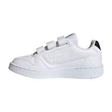 Adidas Classic Hook And Loop Sports Skateboard Shoes, Kids Casual Wear-Resistant Non-Slip Skateboard Shoes With Easy Hook And Loop Closure - White - View 3