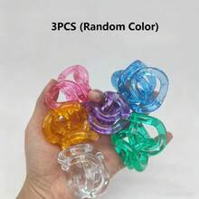 Juguete de descompresión con cristal de colores y giro, herramienta inteligente para el entrenamiento de enfoque y alivio del estrés para adultos - Multicolor - Ver 13