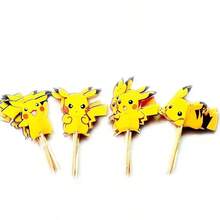 1 Set de Decoraciones para Pastel, Lindos Personajes de Anime Charizard como Decoraciones para Pastel, Decoraciones para Fiesta de Cumpleaños Infantil - Multicolor - Ver 5