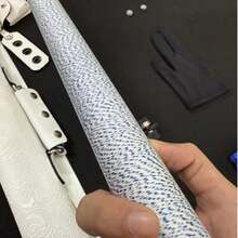 High-Quality Professional Billiard Cue, Featuring Advanced Technology, Latest Wrapping Technique, 11.5mm Tip, Elegant And Unique Pattern. The Cue Comes With A White Embossed Cue Case, Crafted With Embossed Carving Technique. - A - View 5