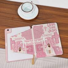 360° Rotatable IPad Case, Y-Shaped Folding Stand, HD UV Printing, Compatible With IPad 11 2025, IPad Air 11/13 2025 M3, IPad Air (M2) 11/13 Inch, IPad Air 4/5/6 10.9inch, IPad Pro 11 Inch, IPad Pro 12.9 Inch, IPad 10.2 Inch, IPad 9th/10th Generation, Protective Cover Design, Multi-Angle Adjustment, 6-Way Stand Placement, Built-In Pencil Slot, Transparent Back Cover, Anti-Drop Protection, Auto Wake/Sleep Function