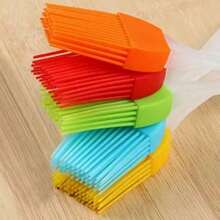 Silicone Basting Brush, Home Baking Brush, Outdoor BBQ Brush, Kitchen Accessories Tool, DIY Baking Tool Cream Brush, Suitable For Home Baking And Grilling, Bread Pancake Silicone Brush, Home Kitchen Tool, Silicone Brush, Oil Brush, Cookware, Kitchen Gadgets - Multicolor - View 9
