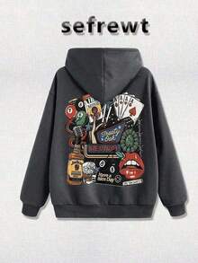 Hoodies For WomenhoodieWomen Winter ClothesRetro Treaty Oak Revival Western Hoodie, Retro Bar Cowboy Graphic Hoodie, Treaty Oak Revival Hoodie, Rock Band Sports Door Hoodie, Retro Music Hoodie, Rock Music Lover Hoodie, Retro Band Shirt Casual And Comfortable Cotton Fabric, Suitable For Top Men's And Women's Clothing. Loose And Comfortablehoodie For WomenLoose And Comfortablehoodies For Women  Clothes Clothes - 灰色 - 查看 3