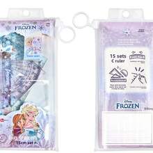 Precise Protection With Icy Magic! The Frozen Ruler Set Features Clear, Fade-Resistant Markings, Making Studying And Working Feel Like Strolling Through An Icy Kingdom. - Multicolor - View 3