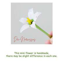 1pc Mini Glass Flower Bouquet, Colorful Handmade Glass Flower Decor Set - Birthday, Wedding, Mother's Day, Office, Home Decor, Valentine's Day Gift - Multicolor - View 20