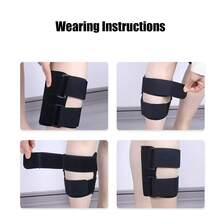 1pc Calf Support Brace With Dual Adjustable Pressure Pads - Knee & Calf Compression For Workout- Unisex Fit For Men & Women, Sports & Daily Wear - Multicolor - View 9