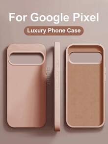 VRNOEI Ốp lưng điện thoại chống sốc với viền mềm cho Pixel 10/8/9 Pro XL/8a/7 Pro/7a; Cũng tương thích với phụ kiện ốp lưng điện thoại Pixel 6/10 Pro/6a. - Bụi hồng - Xem 21