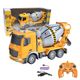 Lexibook Remote Controlled Cement Mixer For Kids - RC Mixer Truck With Rotating Drum, Lights And Sounds, Heavy-Duty Construction Vehicle, Realistic Construction Toy ⚫ FREE Shipping ✅ 24/48h Delivery To Mainland Spain - Concrete Mixer - View 2