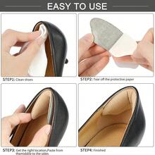 QKC 10 Pairs Heel Cushion Pads, Pain Relief, Anti-Friction, Foot Care, Heel Protector Stickers, Adhesive Backing, Shoe Inserts - Multicolor - View 6