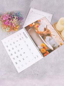 2026 Scottish Highland Cow Calendar - Rustic Farmhouse Style Wall Decor & Monthly Planner, 12 Month Hanging Calendar, 2026 Scottish Highland Cow Calendar For Animal Lovers - Multicolor - View 8