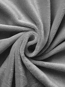 1pc Oversized & Thickened Silver Fox Plush Chair Cover, Dust/Dirt/Scratch Resistant, Fits Living Room, Bedroom, Dining Room - Dark Grey - View 3