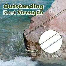 Braided Fishing Line 8 Strands Strong PE Fishing String ExtremePower Fishing Braid Line Saltwater and 80LB 500M/547Yards Gray - Gris - Ver 7