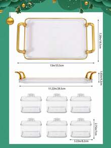 1个欧式创意零食托盘，塑料材质，可盛放葵花籽/糖果/水果，带透明盖和托盘，适用于客厅、甜点、坚果等场合的干果/糖果/坚果盛放盘