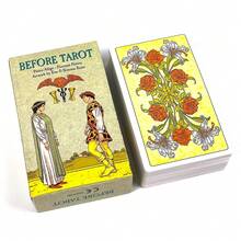 Classic Tarot Card Game, Oracle Deck Classic Divination Game, Suitable For Beginners, Team Card Game - Multicolor - View 1