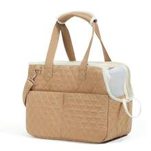 moorpet 1pc Pet Carrier Bag, Shoulder Strap & Handheld, Insulated, Suitable For Kittens, Portable For Outdoor Use - Multicolor - View 14