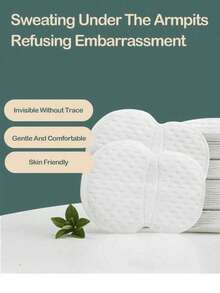 1 Pack Disposable Underarm Sweat Pads, Highly Breathable, Invisible Absorption, Lightweight, Comfortable Odorless, Suitable For Men And Women, Ideal For Hot Summer, Travel, Sports, Outdoor Activities, Also Great Christmas Gift (10pcs/20pcs/50pcs) - one-size - View 9