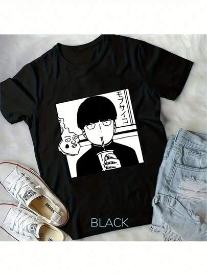 1pc Camiseta informal de algodón con cuello redondo para mujer Camiseta deportiva para mujer Camiseta para hombre Camisetas para parejas Regalo de San Valentín Regalo de cumpleaños Regalo de Navidad Camiseta unisex Apta para todas las estaciones, 100 % algodón