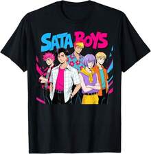 Saja Boy Officially Licensed T-Shirt - 黑色 - 查看 7