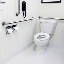 1pc Stainless Steel Grab Bar, Shower Grab Bar, Bathroom Grab Handle, Bathtub Grab Bar, Handrail, 19.69/15.75/11.81 Inches - Multicolor - View 6