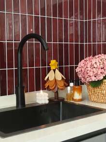 1/4/10/20片装自粘陶瓷砖，防水砖纹3D墙板 - DIY可移除自粘防溅陶瓷砖，适用于厨房、浴室和派对装饰