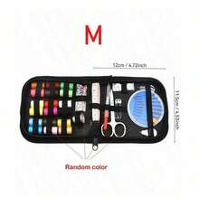 1set Sewing Kit With Sewing Supplies And Accessories(Multiple Specifications Optional), Sewing Kit For Adults,Emergency Repair And Travel Kits ,Portable Sewing Supplies Accessories Contains Thread, Needle, Scissors, Measure Tape, Dorm Room Essentials ,Gifts For Family, Friend Adults Beginner Kids Traveler Sewing Supplies - 彩色 - 查看 7