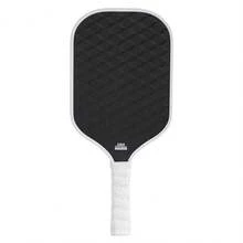 18K Carbon Fiber Pickleball Paddle, Matte Rough Surface, 16mm Thick, Competition Grade For Professional Players - White - View 4