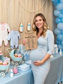 10/20件套婴儿派对游戏、婴儿派对装饰、婴儿字母搜索游戏卡片、婴儿派对游戏和活动、派对活动创意用品、婴儿派对创意、手工纸和20张游戏卡片 - 彩色 - 查看 4