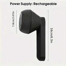 Rechargeable Fabric Lint Remover: Portable 400mAh USB Powered Bobble Trimmer To Remove Sweater Pilling, Trim Hair And Defuzz Clothes - Multicolor - View 11