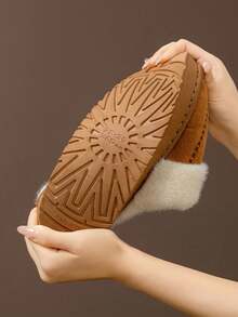 秋冬季毛绒保暖拖鞋，柔软舒适，男女通用室内家居保暖拖鞋，适合闺蜜节、小狗、嘉年华、派对装饰、鞋子、春夏精选、伴娘礼物、房间、卧室装饰、海滩、旅行、男士、女士、度假、妇女节、旅行必备、婚礼回礼、Y2K、卧室、女性汽车配件、厨房装饰 - 彩色 - 查看 8