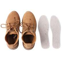 Men Steel Toe Boot PU Leather Anti Slip Shoes for Office Hiking Traveling Outdoor Yellow 40 - Amarillo - Ver 9