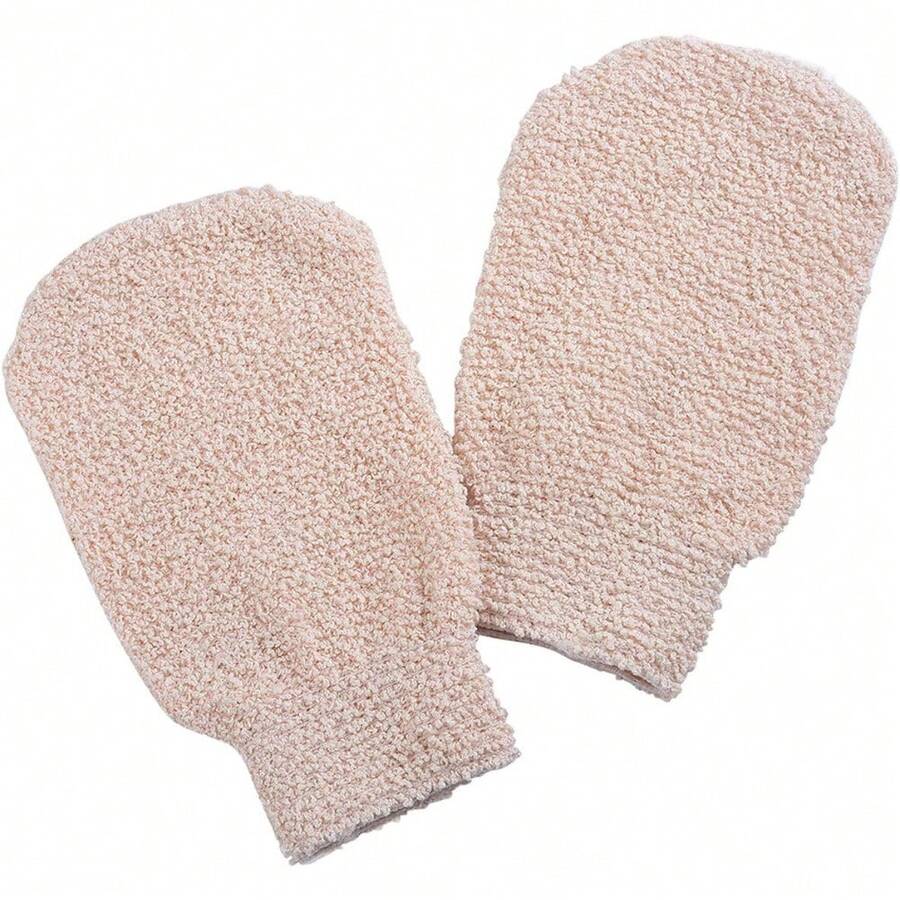 ifrmmy Bath Shower Gloves Mitt for Exfoliating and Body Scrubber (2 packs) - por defecto - Ver 1