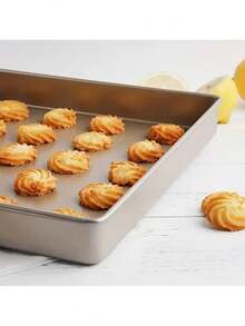 1个27.94厘米方形不粘饼干烤盘，烤盘，烤箱配件，烘焙工具，厨房小工具，厨房配件，家用厨房用品 - 彩色 - 查看 6