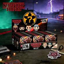 1pc Netflix Official "Stranger Things" Designer Series Blind Bag Keychain, Random Character (Dada, Eleven, Demogorgon, Elivn, Dustin Henderson) Cute Cartoon Mini Figure Pendant Collectible, Surprise Gift - YUME-15058 - View 2