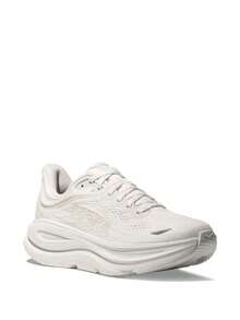 HOKA - Women Bondi 9 Sneakers - WHITE/WHITE - View 2