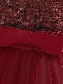 女婴亮片可爱芭蕾舞裙公主裙，适合生日派对，不含头带