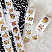 500pcs Cute Pokemon Pikachu Sticker Set, Cartoon Anime Stickers For Sealing, Decorating Notebooks, Laptops, Crafts, Rewards & Kids Gifts - Multicolor - View 7