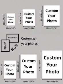 Personalized Cartoon Character Portrait, Vivid Expression, Chibi Style - Transform Photo Into Anime Art - Perfect Gift For Mother's Day, Father's Day, Birthday, Anime Fans - Indoor/Outdoor Canvas Wall Art Decor, Suitable For Indoor And Outdoor Use, Interesting Design, Exquisite Craftsmanship - Multicolor - View 3