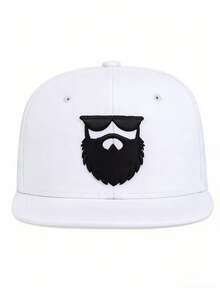 Men's Casual Beard Embroidered Baseball Cap, Ideal Choice For Gifts - Hip-hop Cap - View 2
