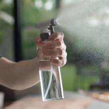 6 Borrifadores Multiuso Flow 500ml Spray com Trava de Segurança Bege Ou Pulverizador - Bege - Visão 4