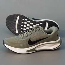Zapatillas de running para hombre Nike, nuevas zapatillas de running con amortiguación para carretera JOURNEY RUN de primavera 2026, FN0228-302 - Verde Oliva - View 5