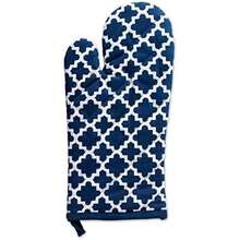 DII Cotton Lattice Dish Towels with Loop, 18 X 28" Set of 2, Fast Dry Kitchen Tea Towels for Everyday Cooking and Baking-(Nautical Azul Oven Mitts) - Multicolor - Ver 3