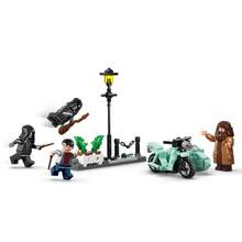 LEGO 哈利波特积木玩具套装:海格与逃离女贞路,适合8岁及以上男孩女孩,包含海格的摩托车和4个迷你人仔,绝佳生日礼物 - 76459 - 76459 - 查看 6
