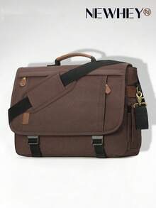 NEWHEY 新款灯芯绒托特包，通勤包，大容量，学生背包，单肩手提包，简约工作斜挎包，时尚休闲，百搭，纯色手提包，秋冬季时尚休闲包 - 彩色 - 查看 11