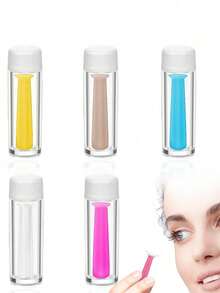 RGP Rigid Gas Permeable Contact Lens Remover & Inserter Kit - Simple RGP Rear-Loading Contact Lens Remover With Silicone Grip, Suitable For Soft & Hard Contact Lenses, Great For Outdoor & Office Daily Use, Postman Essential, Unisex, Ideal For Business Travel, Home Use, College Students, Shopping, Makeup, Home Decor, Vanity, Travel, Bedroom, Cosmetic Accessories, Christmas Gift - Multicolor - View 9