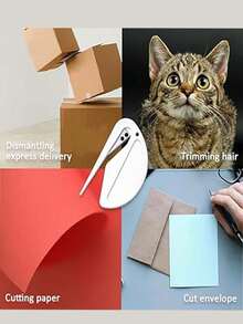 5pcs Pet Grooming Kit - Includes Cutter, Detangling Brush, Perfect Detangler, Suitable For Matted Pet Fur, Cat Detangler, Pet Dog Deshedding Brush, Puppy & Kitten Deshedding Tool, Loose Hair Remover - Multicolor - View 8