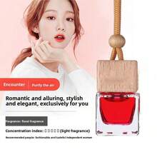 Car Air Freshener Rearview Mirror Pendant Decor, Removes Odor, Long-Lasting Fragrance, Car Fragrance, Auto Accessories, Odor Eliminator - Multicolor - View 14