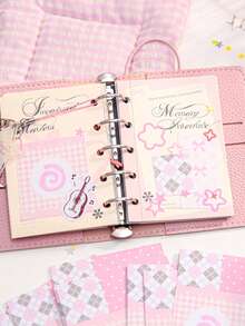 1 Tập giấy ghi chú xé rời với hình minh họa phong cách Hàn Quốc, thuộc bộ sưu tập Sugar Moonlight, thích hợp làm quà tặng, sử dụng trong văn phòng, nhà cửa, để đánh dấu, dán nhãn, trong lớp học, làm đồ chơi giải trí, sổ nhật ký học sinh, trang trí cổ điển sáng tạo, nhãn dán trang trí DIY. - Nhiều màu - Xem 4